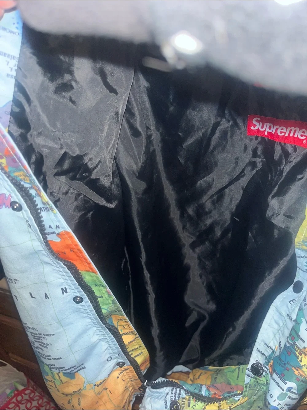 The North Face world map